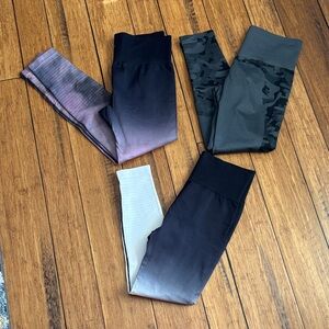 Women's Zyia leggings lot of 3